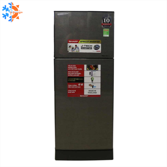 TỦ LẠNH SHARP 196 LÍT SJX201EDS INVERTER